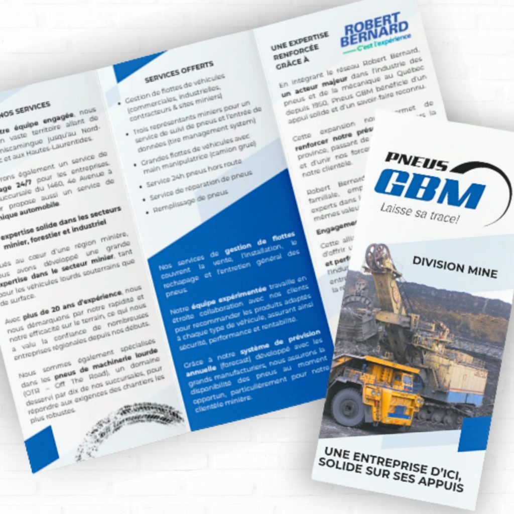 Dépliant promotionnel